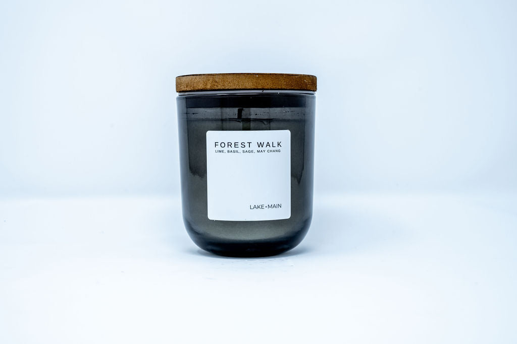 9oz Soy Candle in Smoked Glass